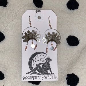 Moon Phase Earrings